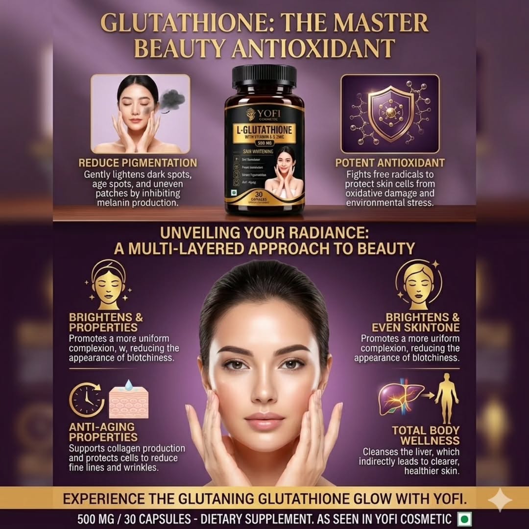 Glutathione: The Master Beauty Antioxidant