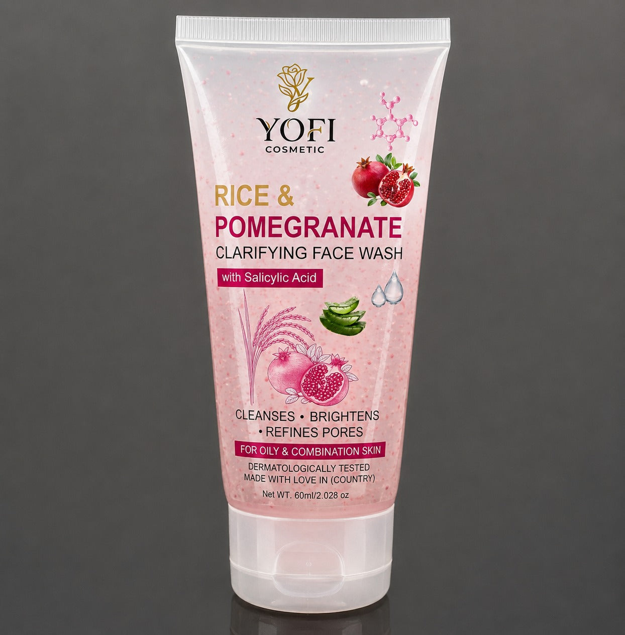 Rice & Pomegranate Facewash